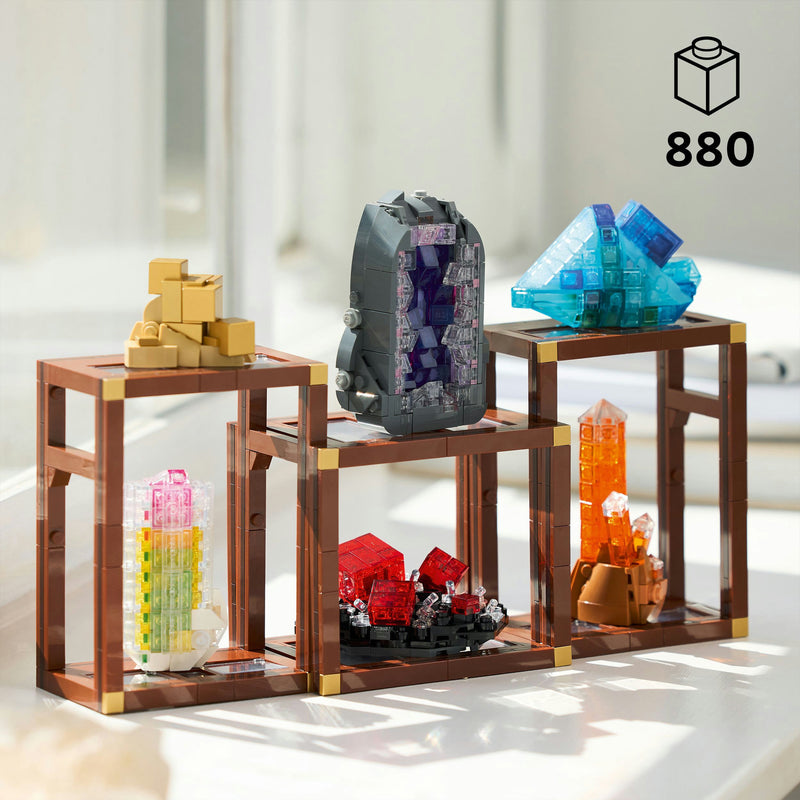 Afbeelding laden in galerijviewer, Lego ideas mineralenverzameling, bouwpakket voor volwassenen 21362
