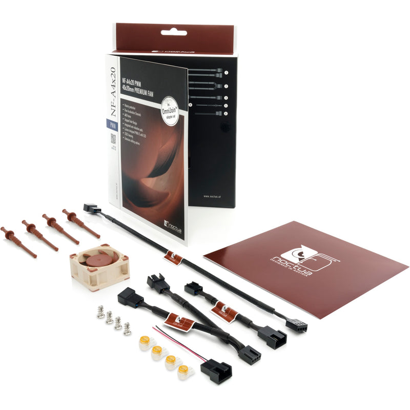Afbeelding laden in galerijviewer, Noctua nf-a4x20 pwm case fan (40 x 40 x 20 mm)
