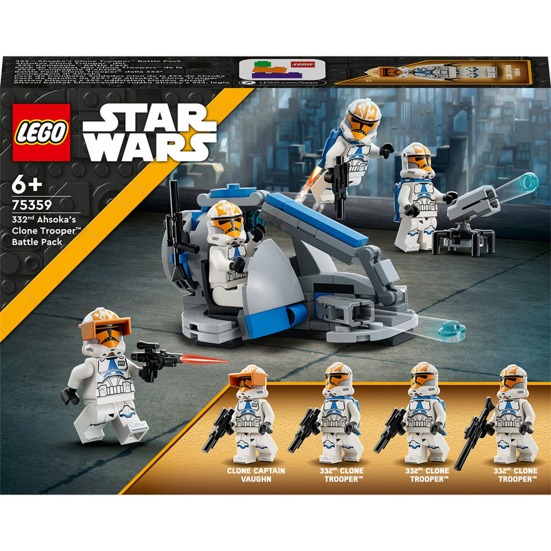 Afbeelding laden in galerijviewer, Lego star wars - 332nd ahsoka's clone trooper battle pack constructiespeelgoed (75359)
