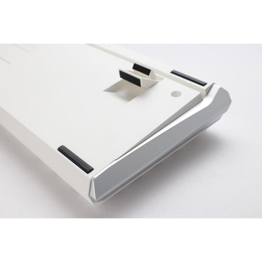 Ducky one 3 classic pure white, toetsenbord (wit, us lay-out, cherry mx blue, rgb led, double-shot pbt, hot-swappable, quack mechanics)