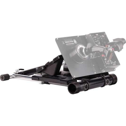 Wheel stand pro deluxe v2 thrustmaster hotas warth houder (zwart, voor thrustmaster hotas warthog, saitek x-55, x52, pro en x65)