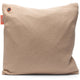 Cozy una knitted 45 x 45 cm draadloos warmtekussen (lichtbeige, powerbank 5000 mah)