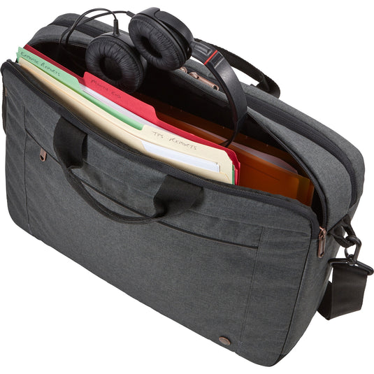 Case logic era 15.6 laptop bag eralb-116-obsidian laptoptas (donkergrijs)