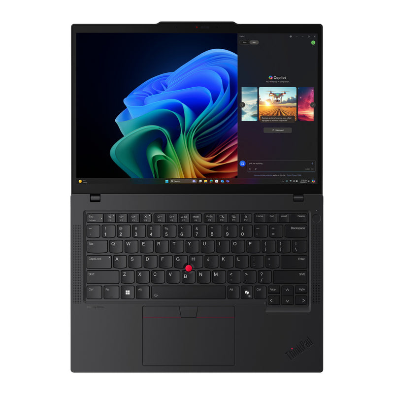 Afbeelding laden in galerijviewer, Lenovo thinkpad t14 gen 6 amd (21qj005amh) 14 copilot+ laptop (zwart | ryzen ai 7 pro 350 | radeon 860m | 64 gb | 1 tb ssd)
