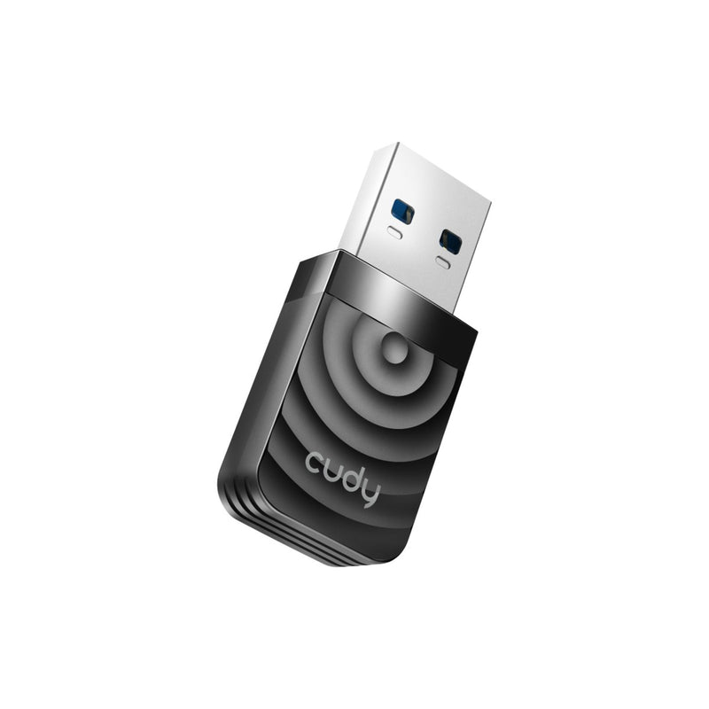 Afbeelding laden in galerijviewer, Cudy ac1300 wi-fi usb wlan adapter (zwart)

