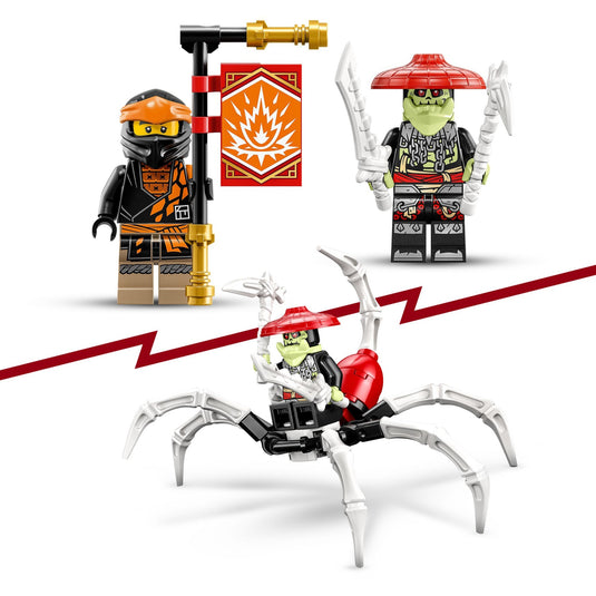 Lego ninjago - cole's aardedraak evo constructiespeelgoed (71782)