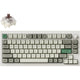 Keychron q1 max-p3 rgb mechanisch toetsenbord (wit, us lay-out (qwerty), gateron jupiter brown, 75%, rgb leds, ksa double-shot pbt, hot swap, knob, 2.4ghz | bluetooth 5.1 | usb-c)