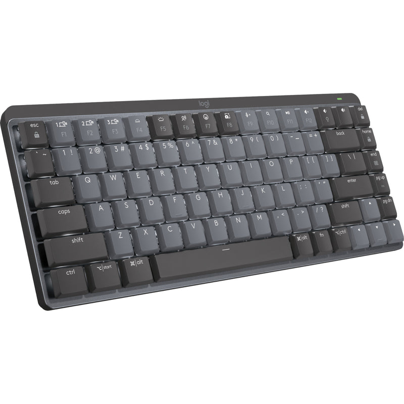 Afbeelding laden in galerijviewer, Logitech mx mechanical mini toetsenbord (zwart, us-international lay-out (qwerty), gl tactile, 80% (tkl), bluetooth)
