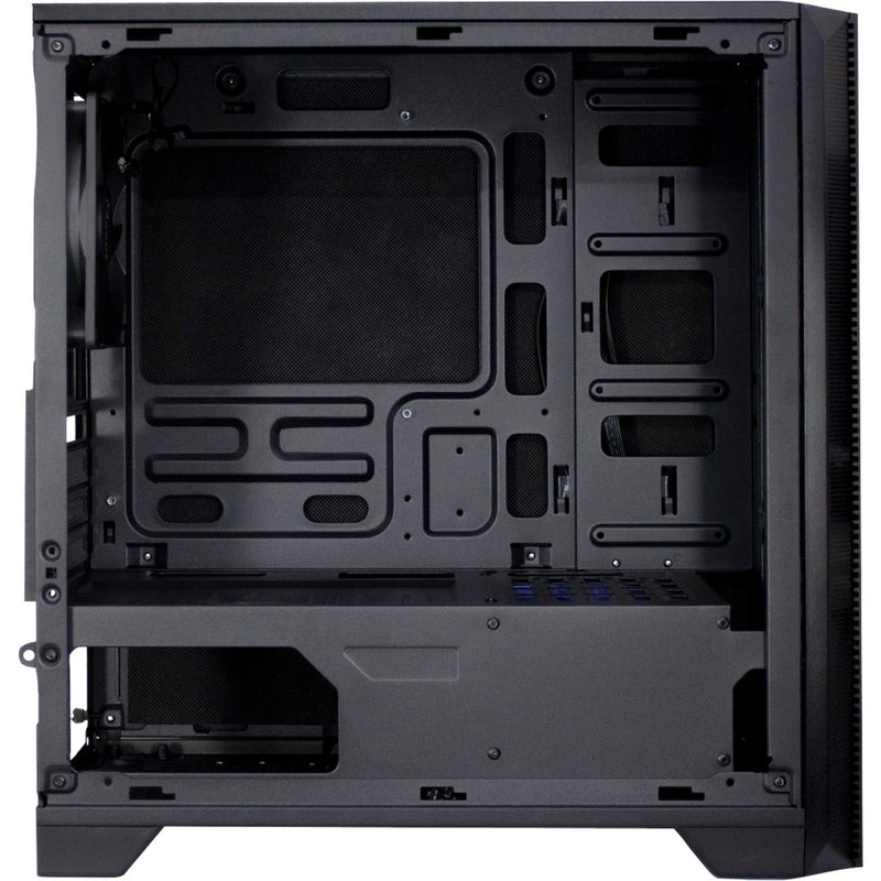 Afbeelding laden in galerijviewer, Inter-tech h-606 mini tower behuizing (zwart | 2x usb-a)
