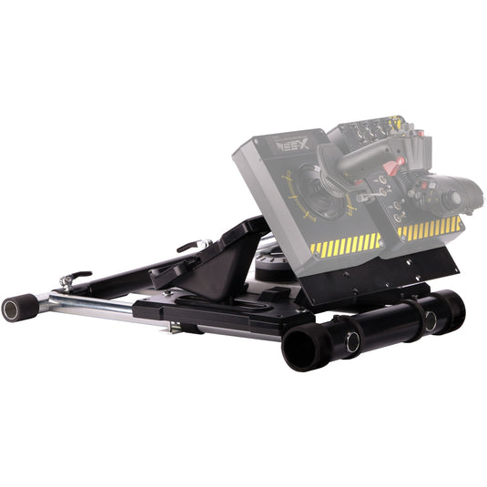 Wheel stand pro deluxe v2 thrustmaster hotas warth houder (zwart, voor thrustmaster hotas warthog, saitek x-55, x52, pro en x65)