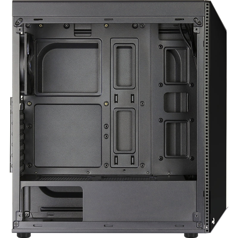 Afbeelding laden in galerijviewer, Aerocool shard midi tower behuizing (zwart | 3x usb-a | rgb | window)

