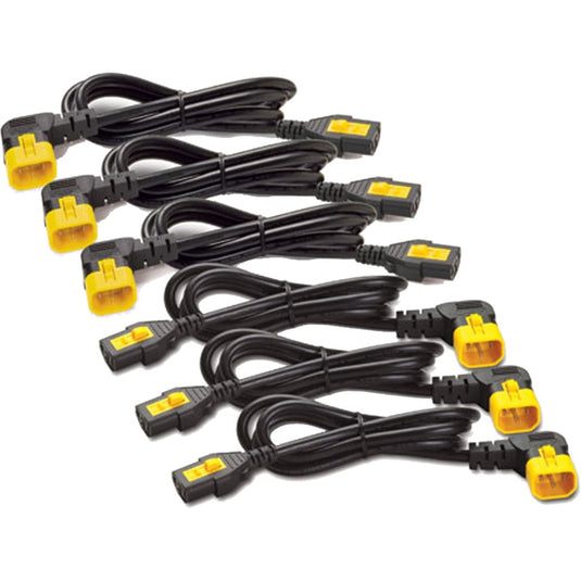 Apc stroomkabel kit c13-c14 iec (6 stuks, 1,2 meter, ap8704r-ww)