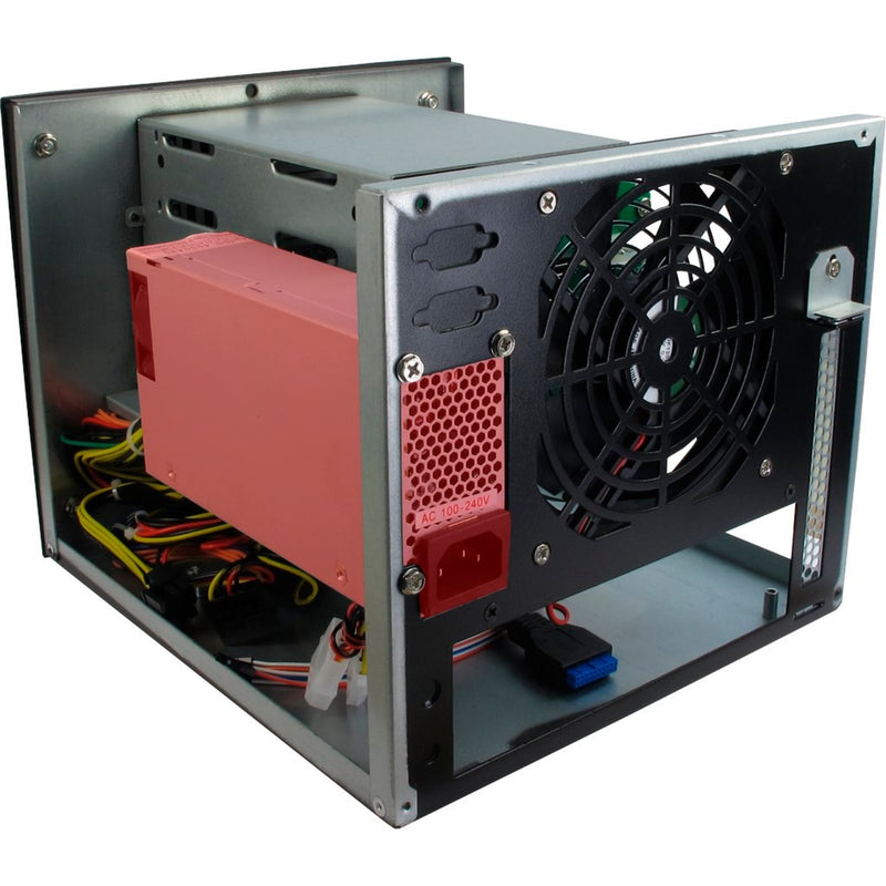 Afbeelding laden in galerijviewer, Inter-tech sc-4004 mini tower behuizing (zwart | 1x usb-a)
