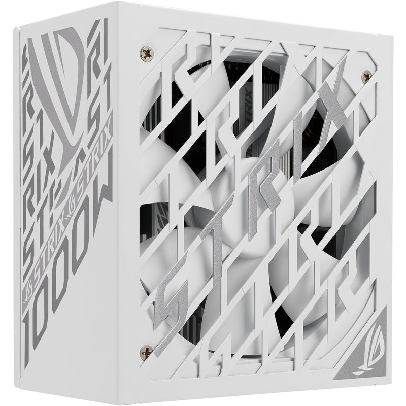 Afbeelding laden in galerijviewer, Asus rog strix platinum white edition modulaire 1000 watt voeding (wit, 1x 12v-2x6, 4x pcie)
