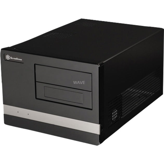Afbeelding laden in galerijviewer, Silverstone sugo sg02b-f htpc behuizing (zwart | 2x usb-a)
