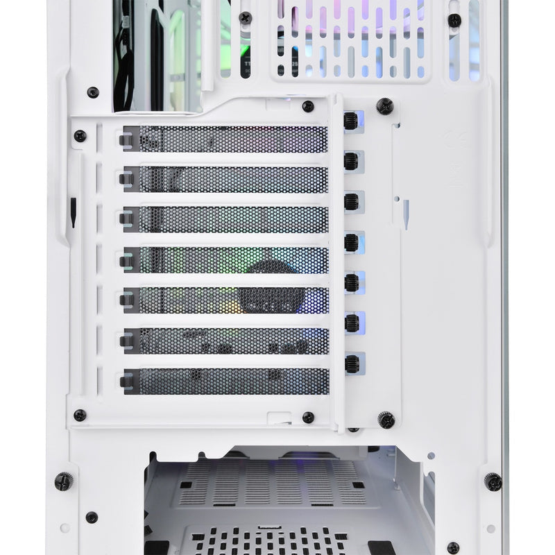 Afbeelding laden in galerijviewer, Thermaltake view 300 mx midi tower behuizing (wit | 2x usb-a | 1x usb-c | rgb | window)
