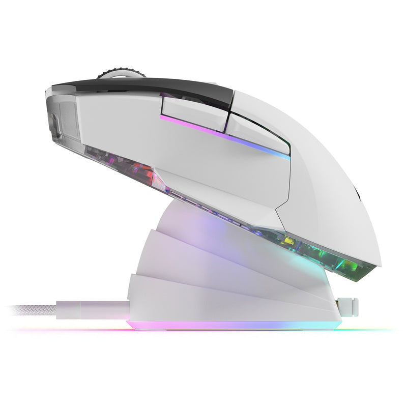 Afbeelding laden in galerijviewer, Sharkoon skiller sgm50w gaming muis (wit, 400 - 6400 dpi, rgb leds)
