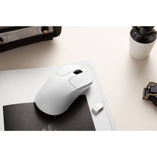 Keychron m3 mini wireless gaming muis (wit, 100 - 26.000 dpi)