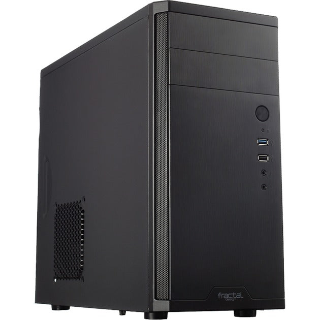Afbeelding laden in galerijviewer, Fractal design core 1100 mini tower behuizing (zwart | 2x usb-a)

