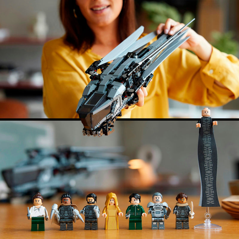 Afbeelding laden in galerijviewer, Lego icons - dune atreides royal ornithopter constructiespeelgoed (10327)
