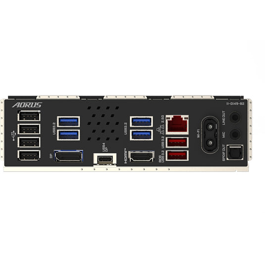 Gigabyte b860m aorus elite wifi6e socket 1851 moederbord (zwart, raid, 2,5gb-lan, wi-fi 6e, bt, sound, µatx)
