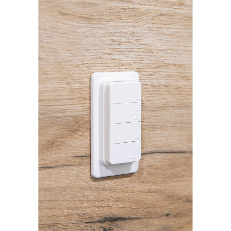 Afbeelding laden in galerijviewer, Shelly blu rc button 4 zb afstandsbediening (wit, bluetooth 5 (le), zigbee)
