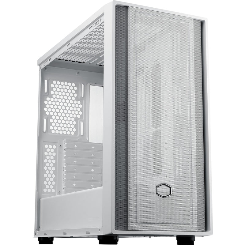 Afbeelding laden in galerijviewer, Cooler master masterbox 600 lite midi tower behuizing (wit | 2x usb-a | 1x usb-c | rgb | tempered glass)
