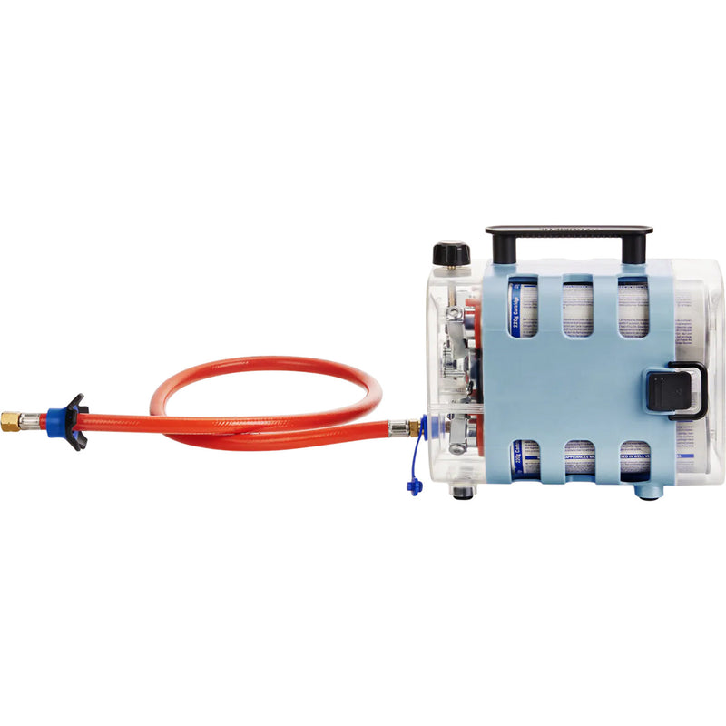 Afbeelding laden in galerijviewer, Cadac quad power pak houder (grijs transparant)

