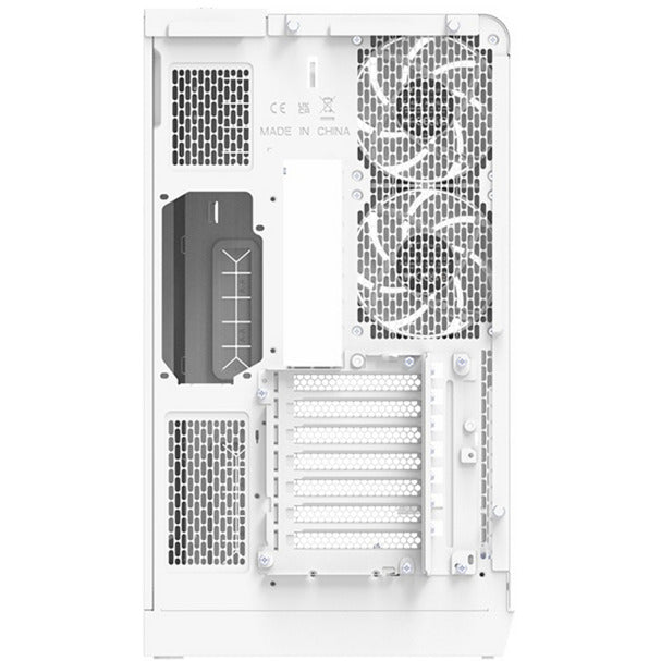 Afbeelding laden in galerijviewer, Thermaltake view 390 tg snow midi tower behuizing (wit | 2x usb-a | 1x usb-c | tempered glass)
