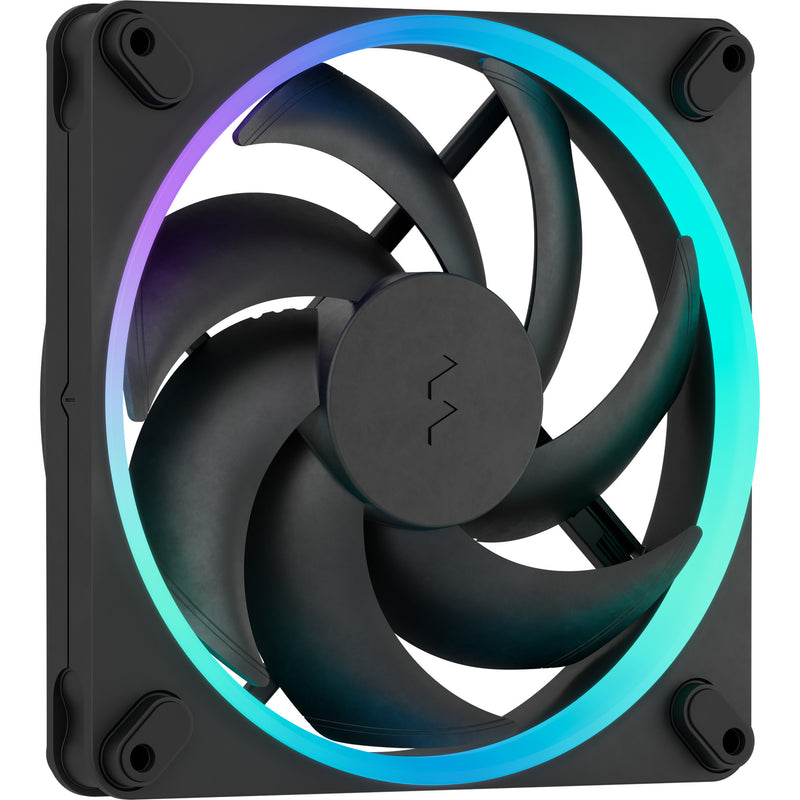 Afbeelding laden in galerijviewer, Fractal design momentum 14 rgb case fan (zwart, 140 x 140 x 25 mm, pwm)
