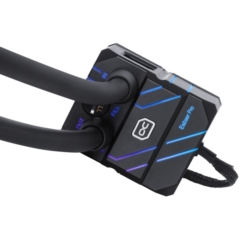 Afbeelding laden in galerijviewer, Alphacool eisbaer pro hpe aurora 360 cpu aio waterkoeling (zwart, argb, 4-pin pwm)
