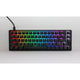 Ducky one 3 classic sf rgb mechanisch toetsenbord (zwart, us lay-out (qwerty), cherry mx brown, 65%, rgb leds, double-shot pbt, hot-swappable, quack mechanics)