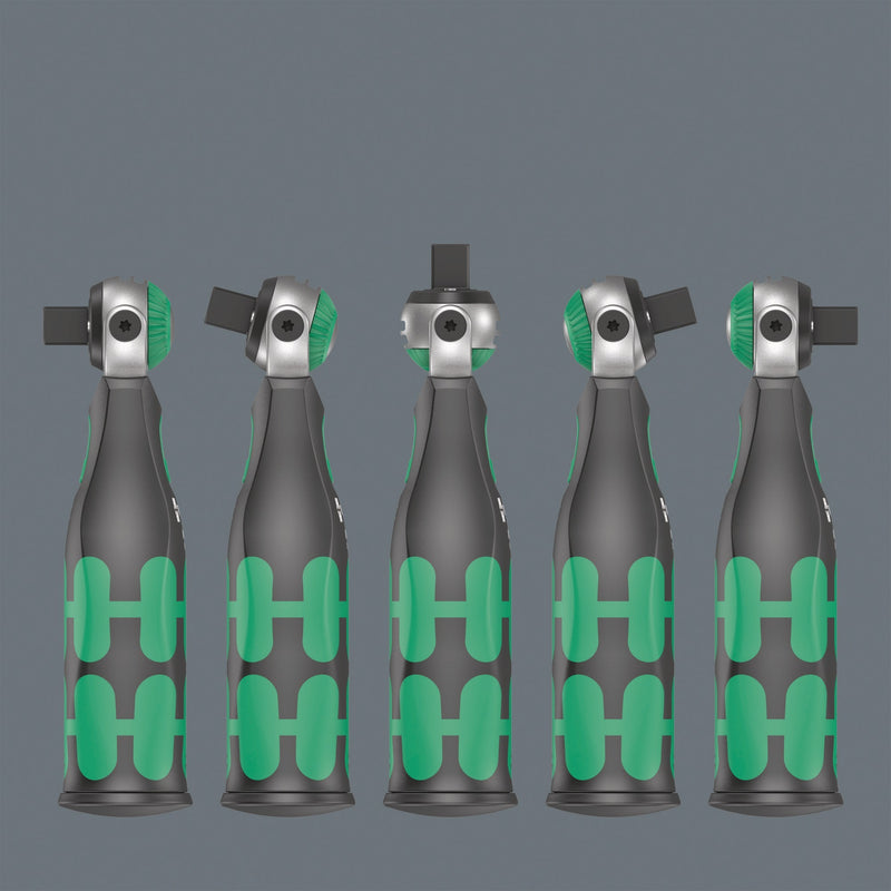 Afbeelding laden in galerijviewer, Wera 8009 zyklop pocket set 3 bitset (zwart groen, 27‑delig)
