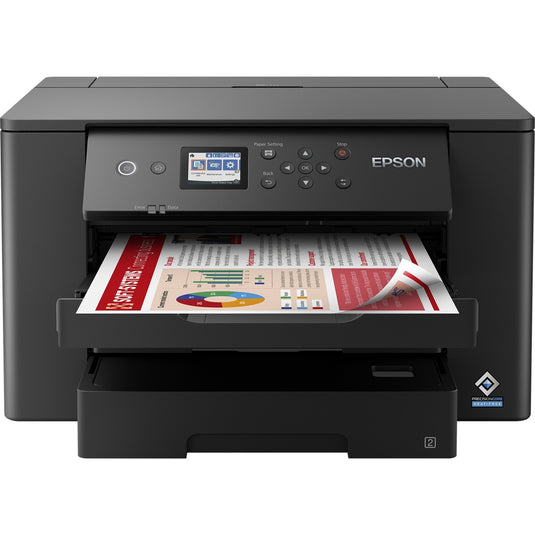 Epson workforce wf-7310dtw inkjetprinter (zwart, lan, wi-fi)