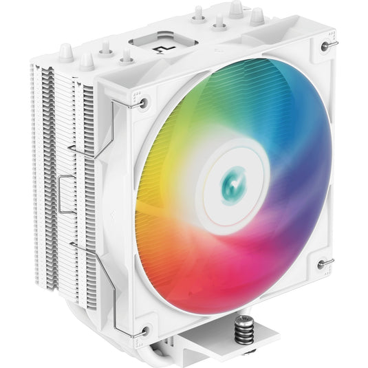 Deepcool ag400 wh argb cpu-koeler (wit)