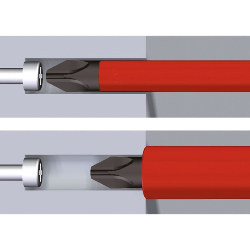 Afbeelding laden in galerijviewer, Wiha schroevendraaierset softfinish electric slimfix (rood geel, 6-delig)
