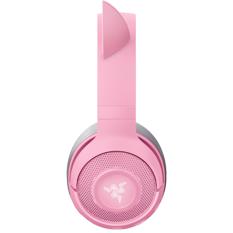 Afbeelding laden in galerijviewer, Razer kraken kitty v2 pro rgb over-ear gaming headset (roze)
