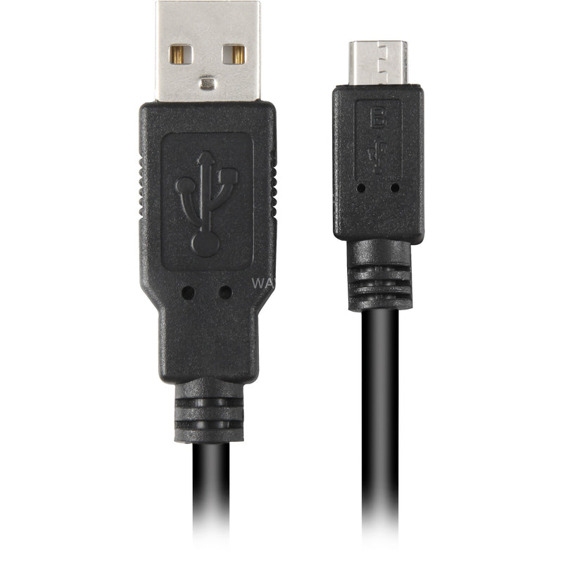 Afbeelding laden in galerijviewer, Sharkoon usb-a 2.0 > micro usb-b kabel (zwart, 1,5 meter)

