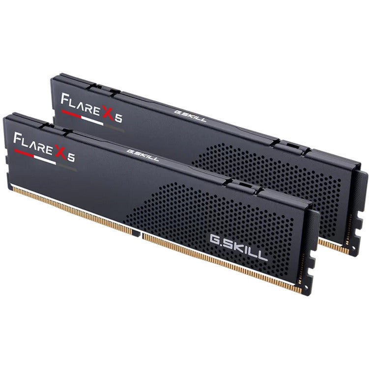 Afbeelding laden in galerijviewer, G.skill flare x5 32 gb ddr5-6400 (2x 16 gb) werkgeheugen (zwart, f5-6400j3239g16gx2-fx5, expo)
