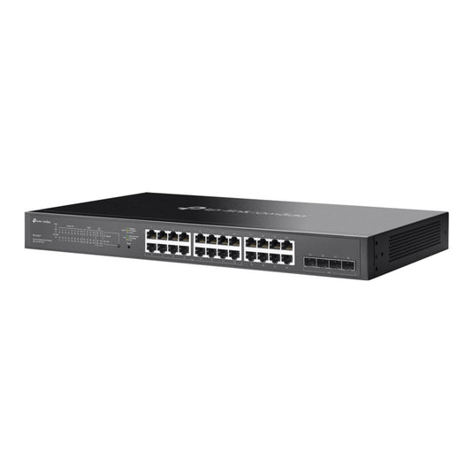 Tp-link omada sg2428lp 28-poorts gigabit smart switch (zwart, 16x poe+)