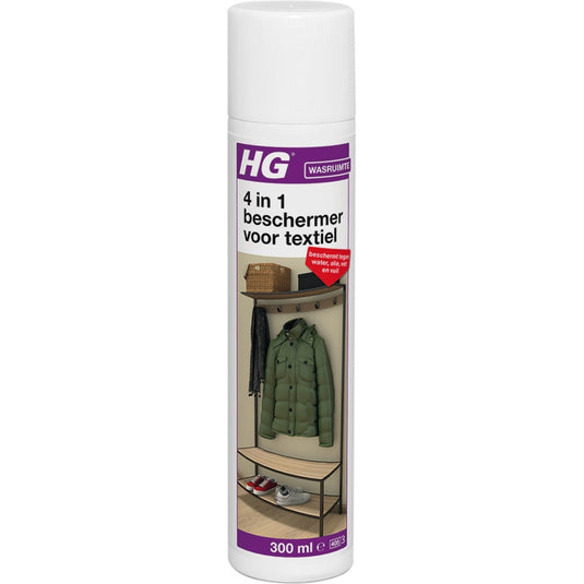 Hg 4 in 1 beschermer voor textiel reinigingsmiddel (300ml)