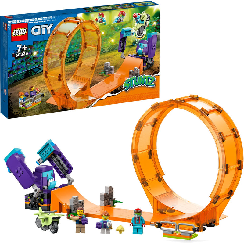 Afbeelding laden in galerijviewer, Lego city - chimpansee stuntlooping constructiespeelgoed (60338)
