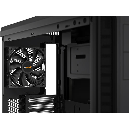 Be quiet! pure base 600 window midi tower behuizing (zwart | 2x usb-a | tempered glass)