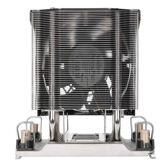 Silverstone sst-xe04-4677vb cpu-koeler (zwart, 4-pins pwm fan-connector)