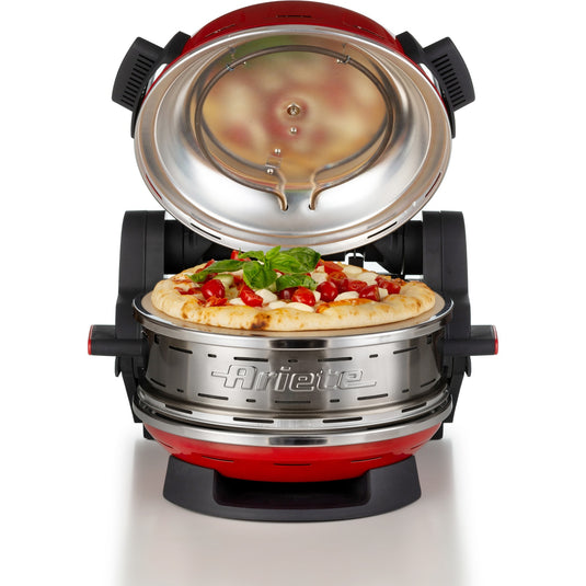 Ariete dubbele pizzaoven 0927 00 (rood)