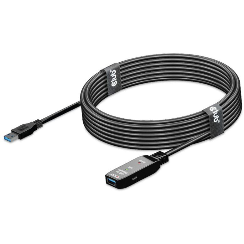 Afbeelding laden in galerijviewer, Club 3d usb 3.2 gen1 active repeater verlengkabel (zwart, 5 meter)
