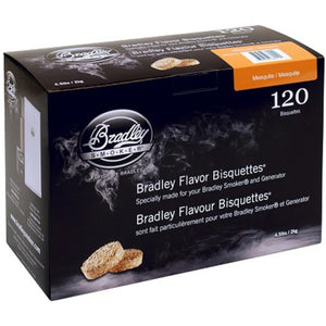 Bradley mesquite wood briketten rookhout (120 stuks)