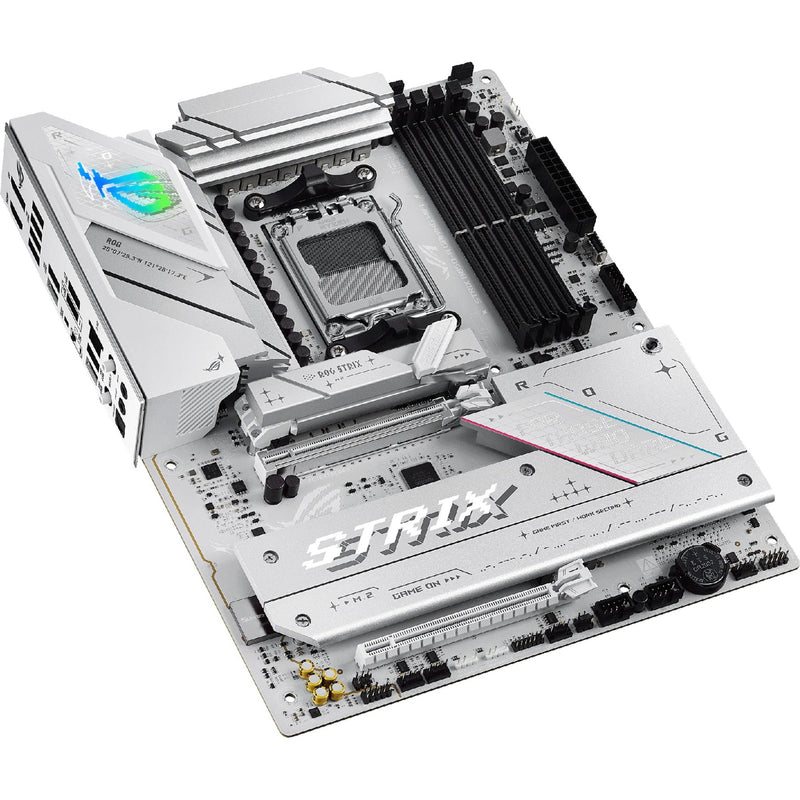Afbeelding laden in galerijviewer, Asus rog strix b850-a gaming wifi socket am5 moederbord (wit, 2.5gb-lan, wi-fi 7, bt, sound, atx)
