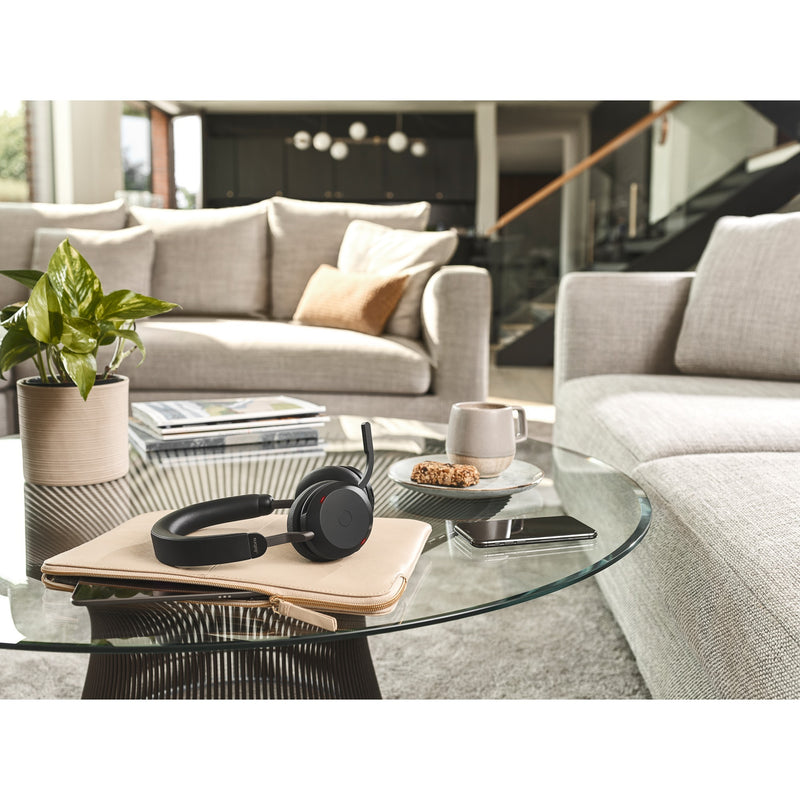 Afbeelding laden in galerijviewer, Jabra evolve2 75 on-ear headset (zwart, link380c, microsoft teams)
