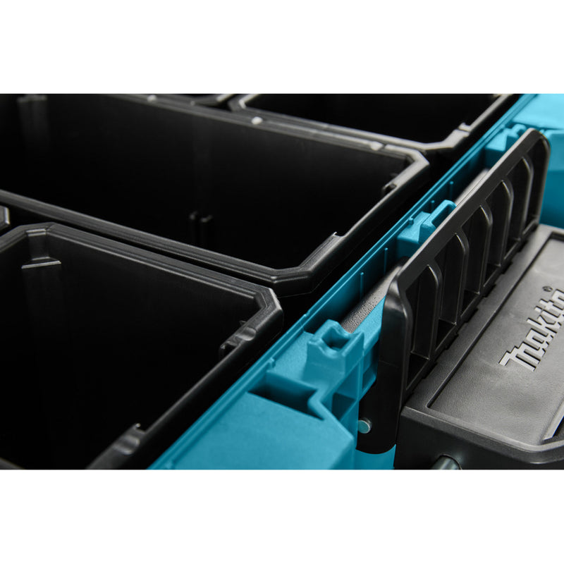 Afbeelding laden in galerijviewer, Makita maktrak organizer medium p-91045 gereedschapsbox (blauw zwart)
